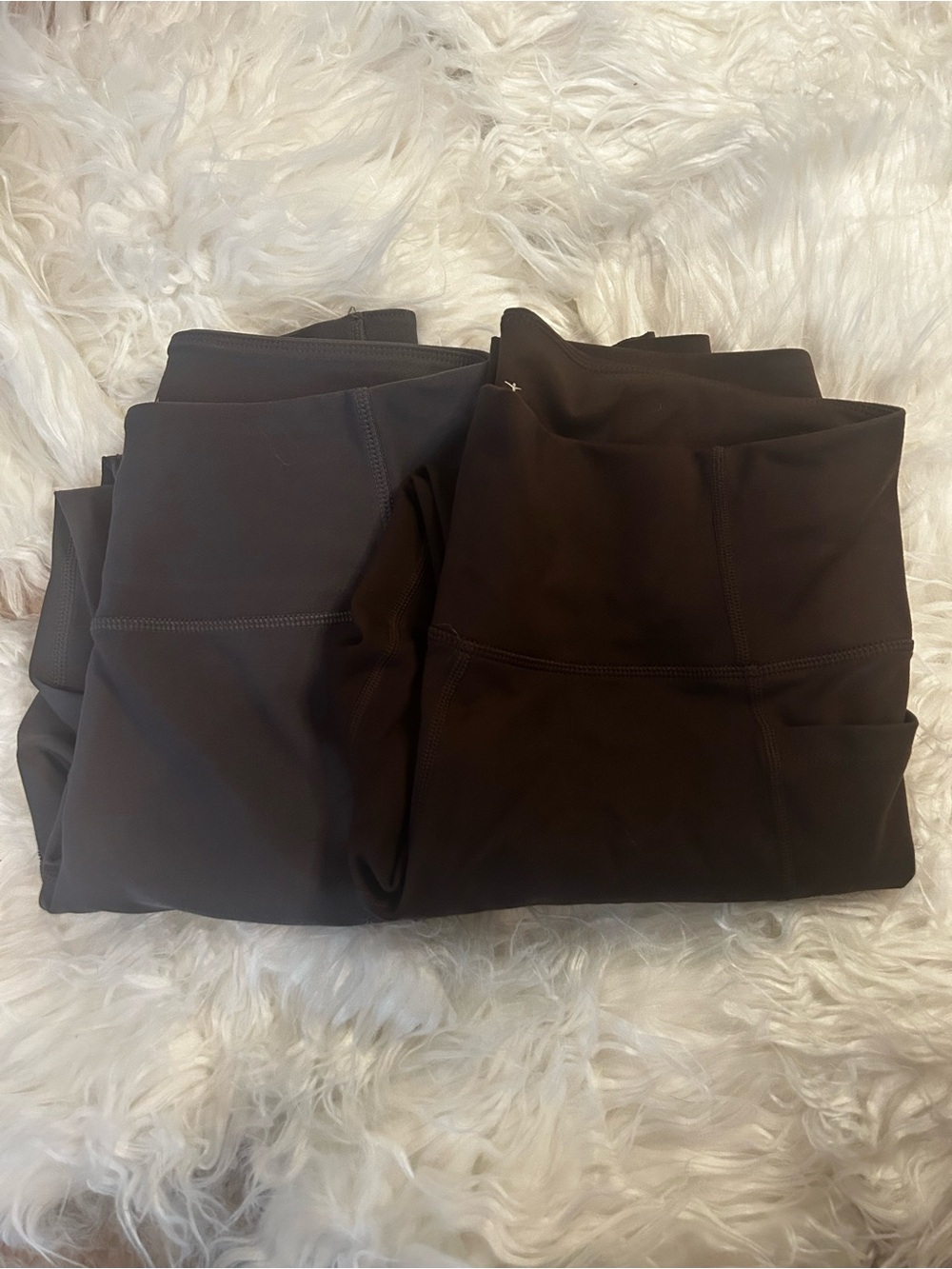 BUNDLE 2- Dark Gray & Dark Brown Leggings